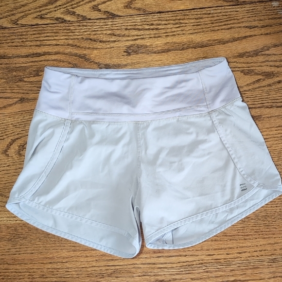 Women's Light Gray Shorts - Picture 1 of 7